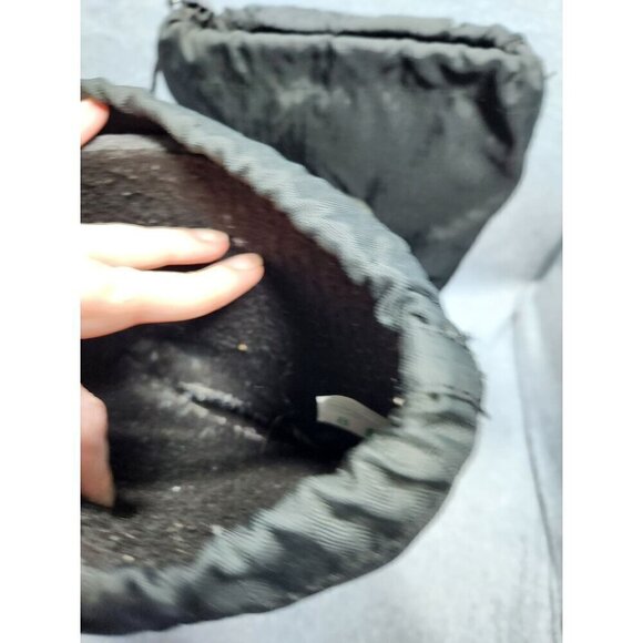 Sorel Women's Waterproof Winter Boots Size 8 Black Nylon & Rubber Snow Shoes - Picture 8 of 12
